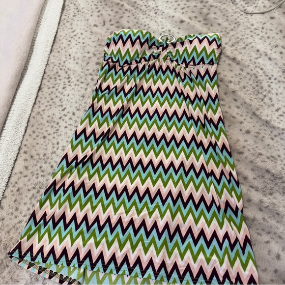 Y2K Pattern Halter Dress - Picture 7 of 10